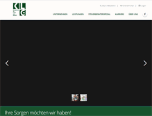 Tablet Screenshot of klg-rhein-neckar.de